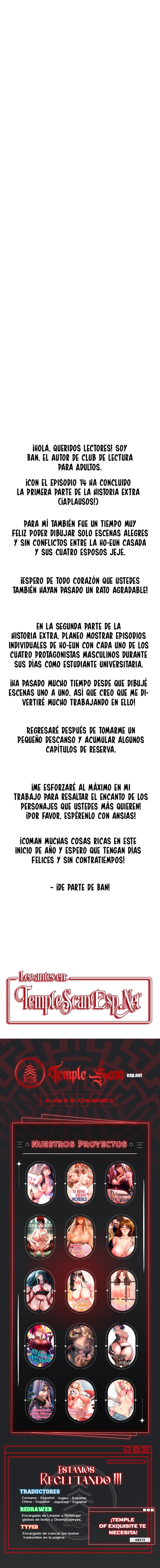 Adult reading club Capítulo 49 - Página 15 en español