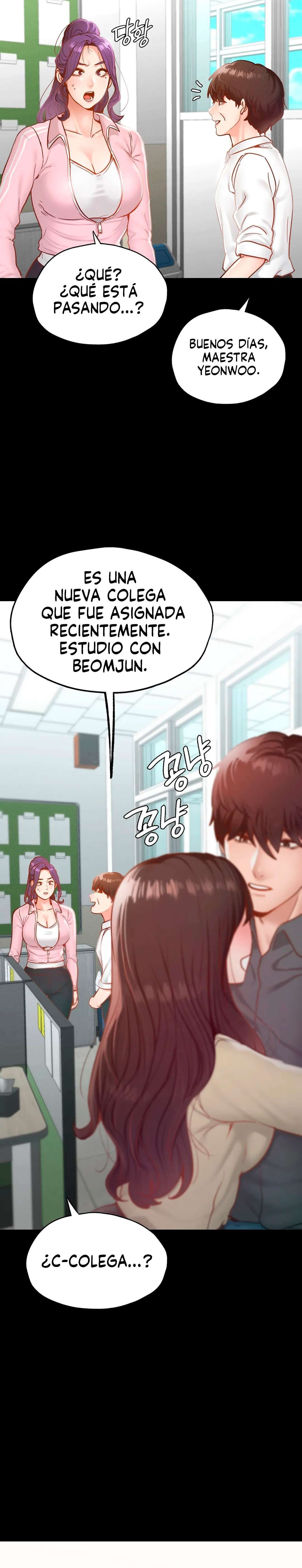 ¡No en la Escuela! Capítulo 21 - Página 9 en español
