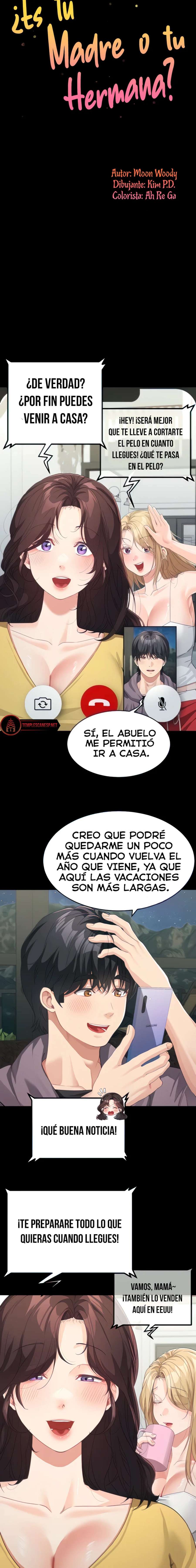Son mi Madre y mi Hermana Capítulo 16 - Página 3 en español