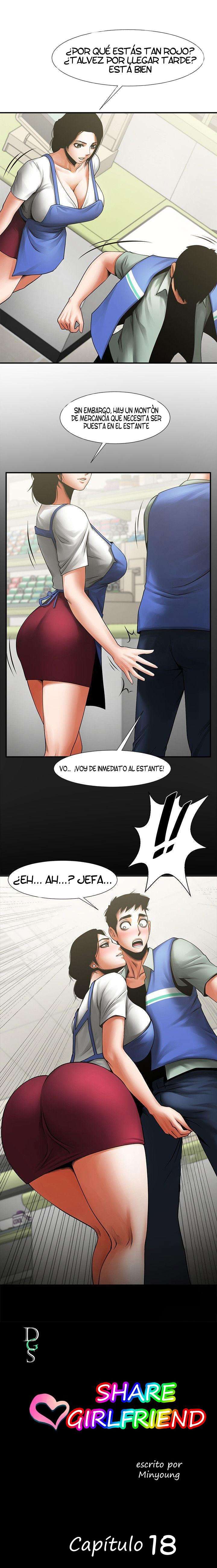 Share Girlfriend Capítulo 18 - Página 3 en español