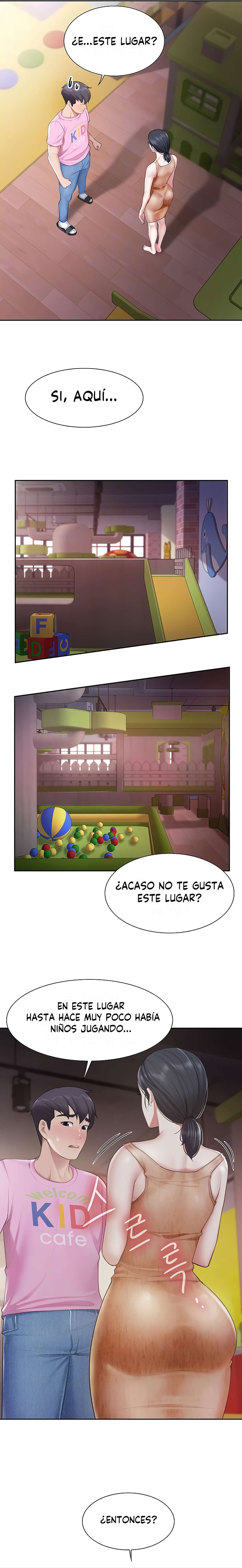 Madres en la cafetería para Niños Capítulo 5 - Página 8 en español