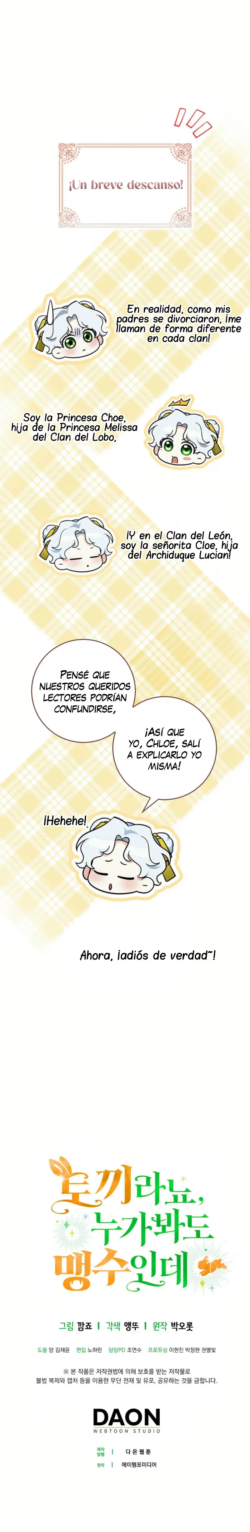 Soy Un Lindo Conejito Capítulo 4 - Página 16 en español