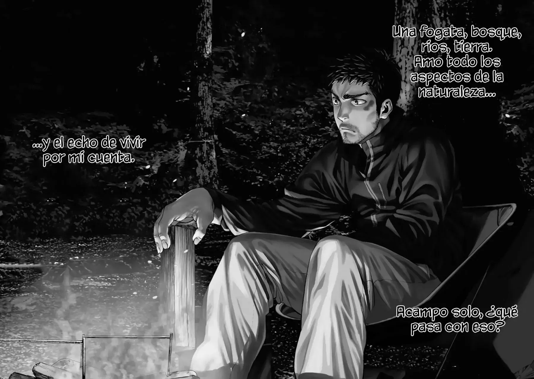 Camping en Solitario para Dos Capítulo 1 - Página 5 en español