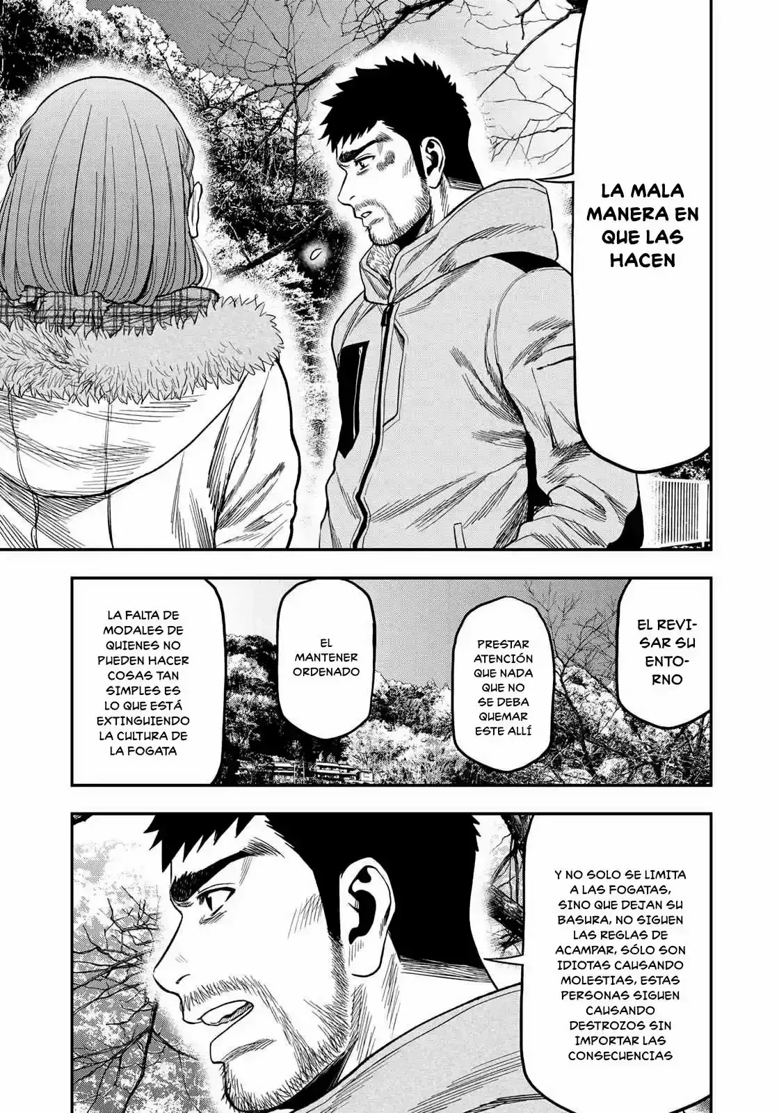 Camping en Solitario para Dos Capítulo 8 - Página 18 en español