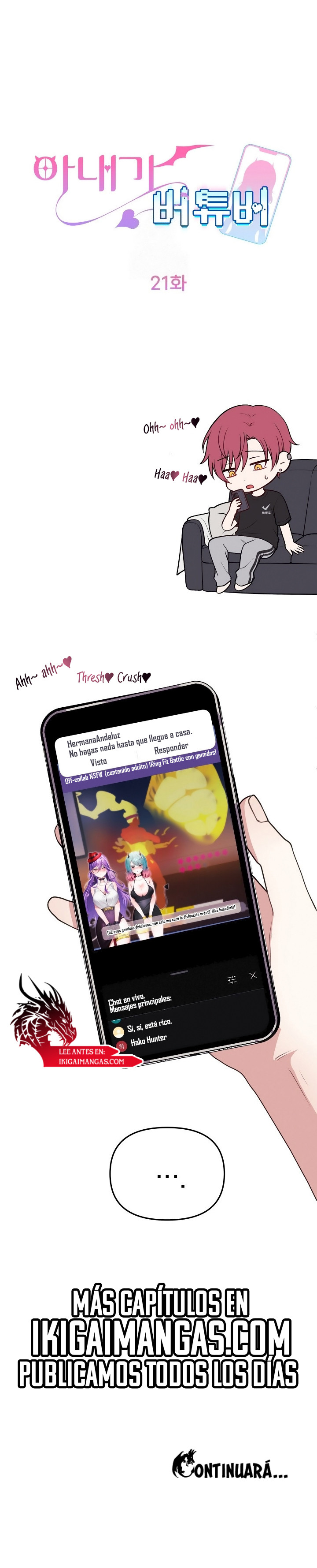 Mi esposa es una Vtuber Capítulo 21 - Página 13 en español