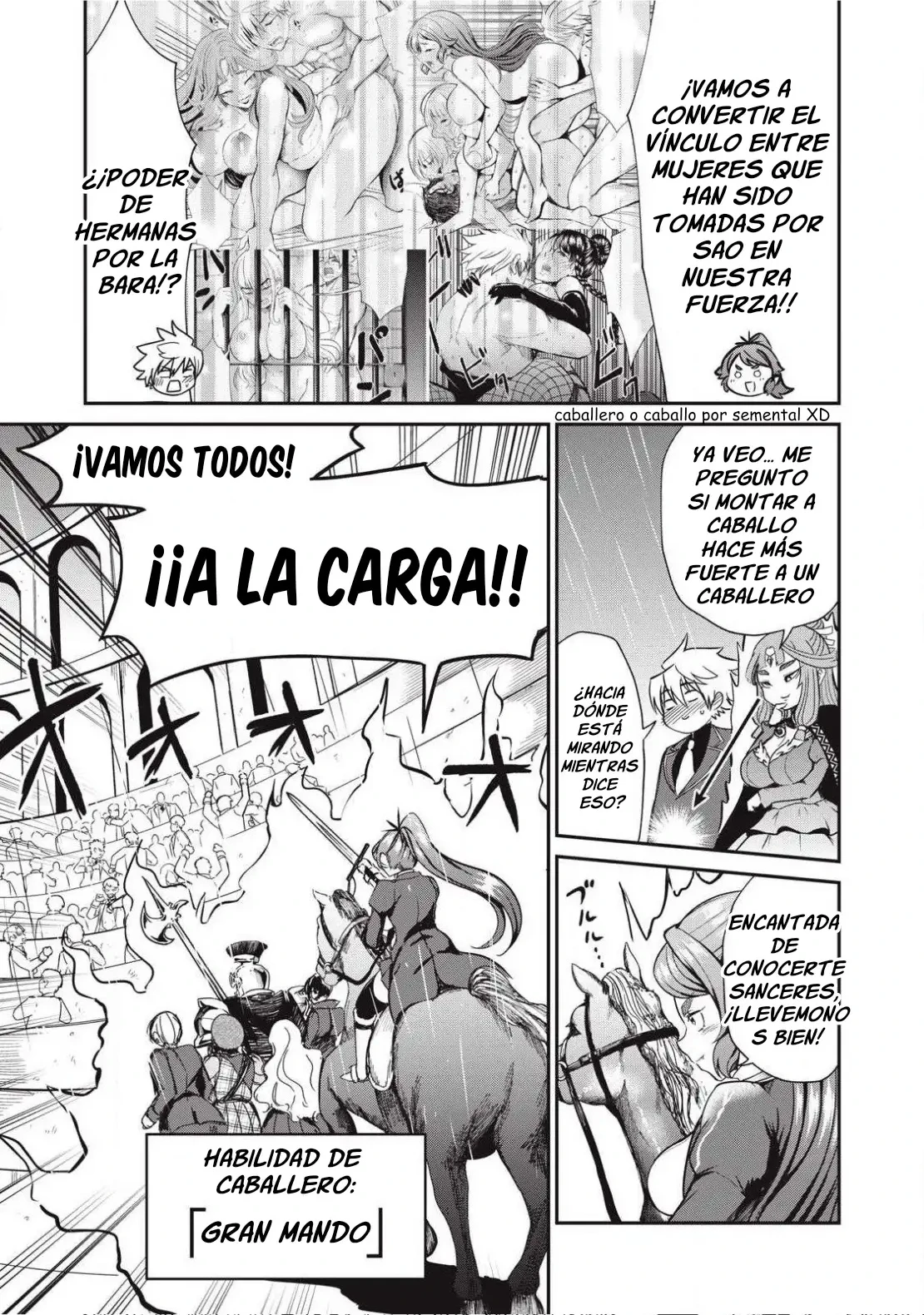 Isekai koushoku Musou Roku Capítulo 54 - Página 8 en español