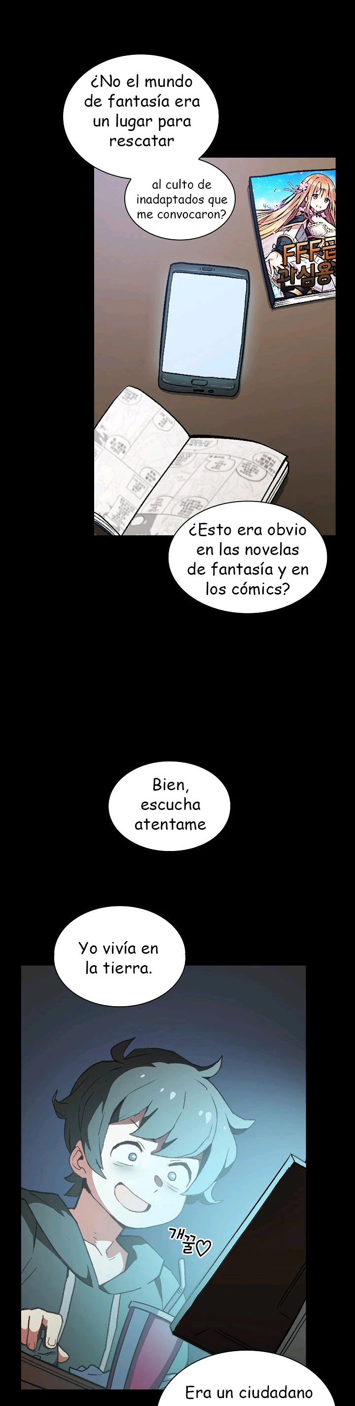 Heroe Basura De Clase FFF Capítulo 1 - Página 3 en español