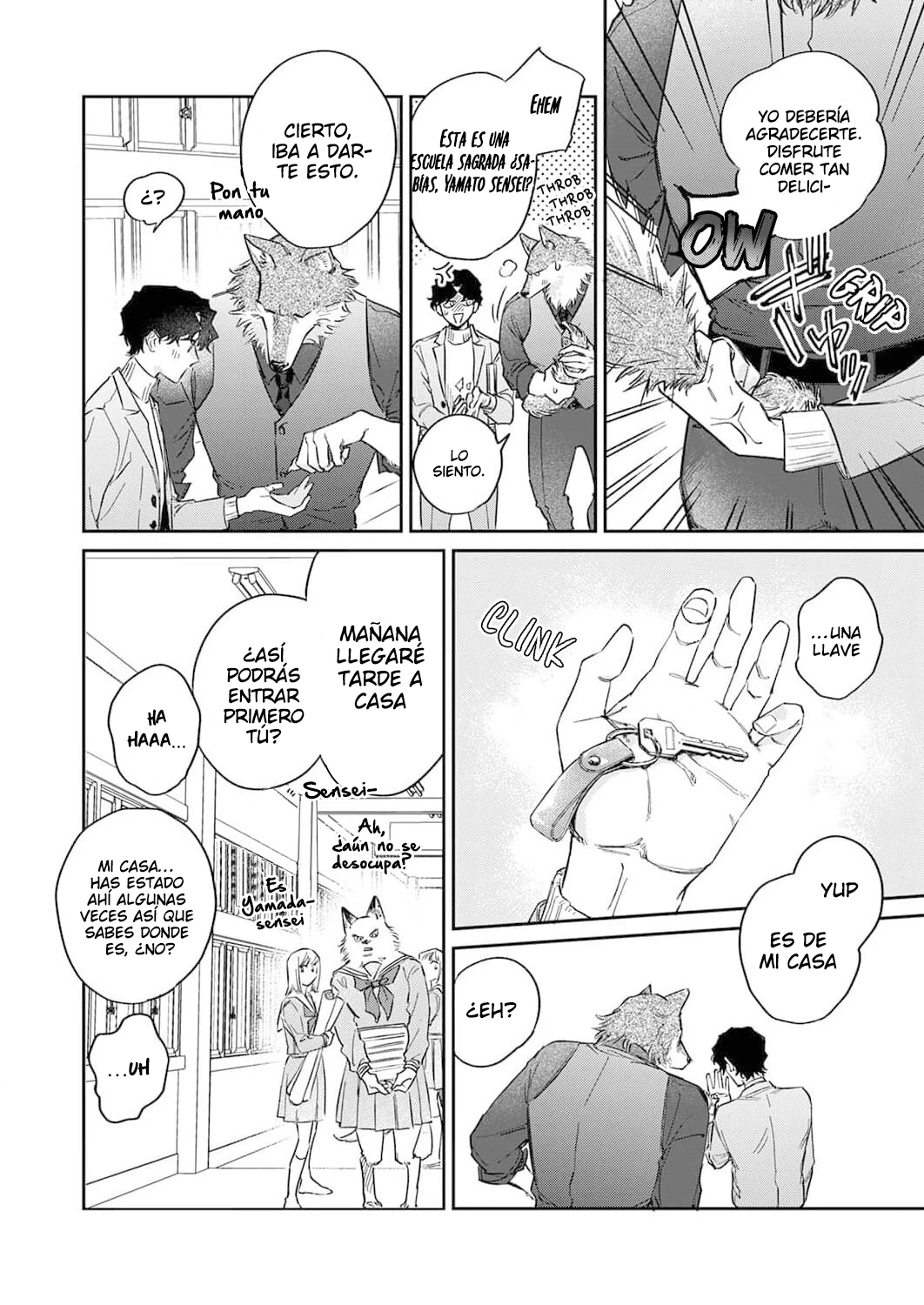 Ookami-sama no Ichizu na Bouai Capítulo 5 - Página 9 en español