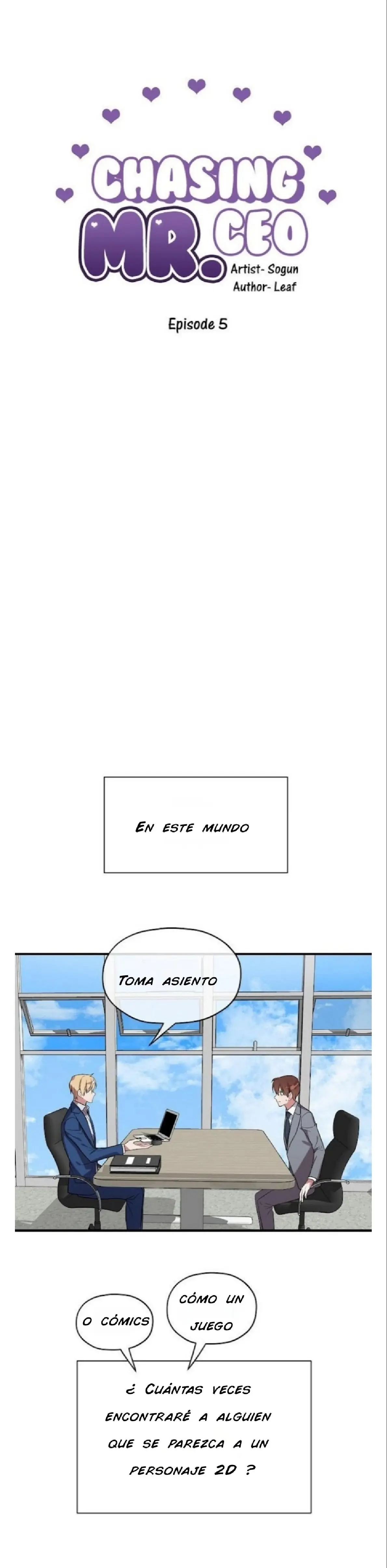Persiguiendo Al Ceo Capítulo 5 - Página 7 en español