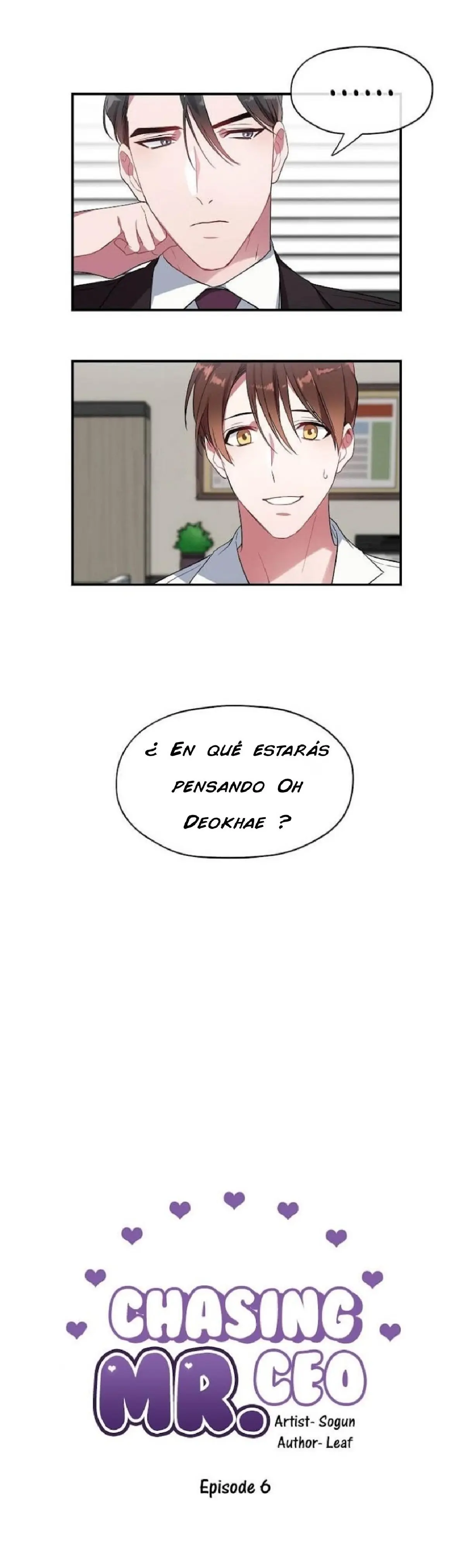 Persiguiendo Al Ceo Capítulo 6 - Página 5 en español