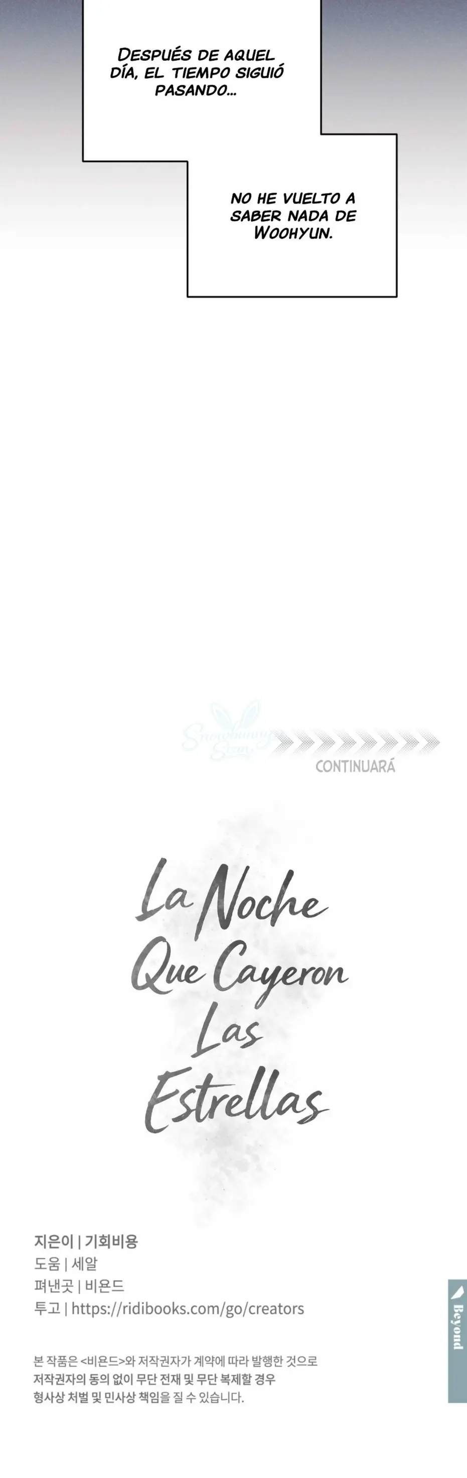 La Noche Que Cayeron Las Estrellas Capítulo 10 - Página 15 en español